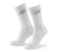 New Balance - White Sport Socks, Cushioned, 10 Pack (Large)