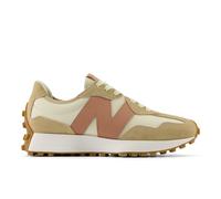 New Balance Women 327 in Beige/Brown Suede/Mesh, size 3.5 Narrow