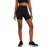 New Balance - Women's trail running shorts - Nb Sleek Pocket High Rise Short 6" W Black for Women in Silicone - Size S Black