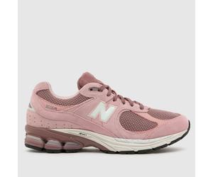 New Balance Women's 2002R Trainers in Pink, Logo Detail, Suede/Mesh, Size: 4 UK 4 (EU 37)