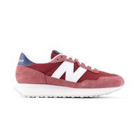 New Balance Women's 237 in Red/White Suede/Mesh, size 3.5 Narrow