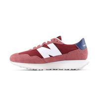 New Balance Women's 237 V1 Classic Sneaker, Washed Burgundy/Nb White, 5 UK