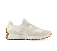 New Balance Women's 327 in Beige/White Suede/Mesh, size 3 Narrow