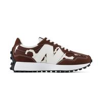 New Balance Women's 327 in Brown/White Suede/Mesh, size 4.5 Narrow