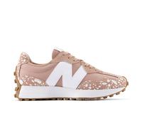 New Balance Women's 327 in Brown/White Suede/Mesh, size 7 Narrow