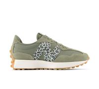 New Balance Women's 327 in Green Leather, size 4 Narrow
