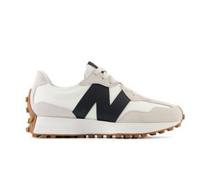 New Balance Women's 327 in Grey/Black Synthetic, size 3 Narrow