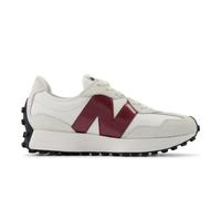 New Balance Women's 327 in White/Red Synthetic, size 4.5 Narrow
