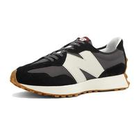 New Balance Women's 327 Shoes, Black/Moonbeam, 6/M