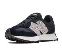 New Balance Women's 327 Shoes, Black/Sea Salt, 4/M