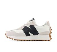 New Balance Women's 327 Shoes, Moonbeam/Black, 7/M