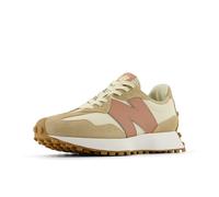 New Balance Women's 327 in Beige/Brown Suede/Mesh, size 6 Narrow