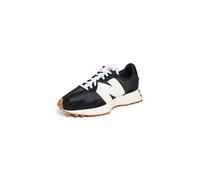 New Balance Women's 327 V1 Sneaker, Black/White, 9 UK