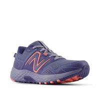 New Balance Women's 410 V8 Trail Running Shoe, Dream State/Sunfade Red/Dusk Shower, 8 UK Wide