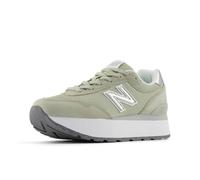 New Balance Women's 515h V1 Sneaker, Olivine/Metallic Silver, 8 UK