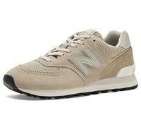 New Balance Womens 574, Beige/Nb 102 White, 6