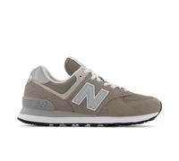New Balance Women's 574 Core in Grey/White Suede/Mesh, size 3 Narrow