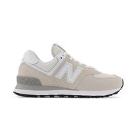 New Balance Women's 574 Core in Light Grey/White Suede/Mesh, size 6 Narrow