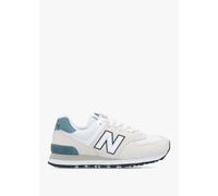 NEW BALANCE Womens 574 Darker Grey Matter White Trainers Size: 6, C