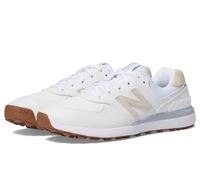 New Balance Women's 574 Greens V2 Golf Shoe, White, 6 UK