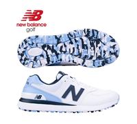 New Balance Womens 574 Greens v2 White/Sky Golf Shoes UK6.5 Size: UK6.