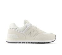 New Balance Women's 574 in Beige/White Suede/Mesh, size 4 Narrow