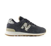 New Balance Women's 574 in Grey/White Suede/Mesh, size 4 Narrow