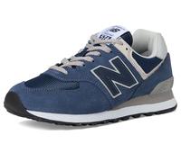 New Balance 574 Womens Casual Trainers in Navy Grey - 4.5 UK