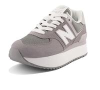 New Balance Women's 574+ Sneakers, Grey Grey, 11