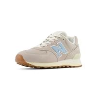 New Balance Women's 574 V2 All Day Sneaker, Moonrock/Chrome Blue/Sea Salt, 9.5