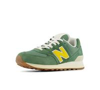 New Balance Women's 574 V2 Evolved Sneaker, Mallard Green/Ginger Lemon/Sea Salt, 5.5