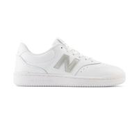 New Balance Women's BBW80 V1 Sneaker, White/Metallic Silver, 6.5