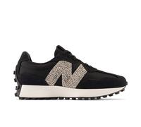 NEW BALANCE Womens Black Leopard Print 327 Trainers UK 5 NEW Ref