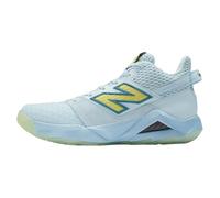 New Balance Women's Coco Cg2 Tennis Shoe, Quarry Blue/Firefly/Chrome Blue, 8.5 Wide