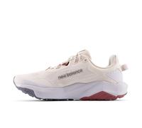 New Balance Women's Dynasoft Nitrel V6 Trail Running Shoe, Bisque/Pearl Grey/Washed Burgundy, 8.5 Wide