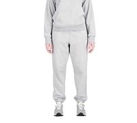 New Balance Women's Essentials Stacked Logo French Terry Sweatpant, Athletic Grey, XS
