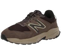 New Balance Women's Fresh Foam 510 V6 H2o Resist Trail Running Shoe, Dark Mushroom/Black Coffee/Black, 8 Wide