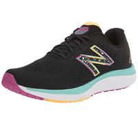 New Balance Women's Fresh Foam 680 V7 Running Shoe, Black/Surf/Lemonade, 6