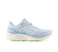 New Balance Women's Fresh Foam 680 v8 in Blue/White/Green Textile, size 4 Narrow
