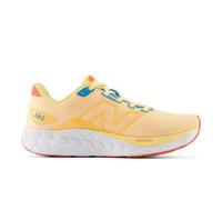 New Balance Women's Fresh Foam 680 v8 in Pink/Blue/Red/White Textile, size 4 Narrow