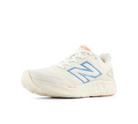 New Balance Women's Fresh Foam 680 V8 Running Shoe, Sea Salt/Lime Leaf/Coastal Blue, 6.5 UK