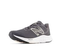 New Balance Women's Fresh Foam Arishi V4 Running Shoe, Magnet/Team Cream/Light Gold Metallic, 10 Wide