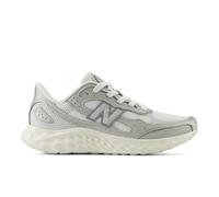 New Balance Women's Fresh Foam Arishi v4 Tiralux in Grey/White Synthetic, size 4 Narrow