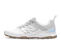 New Balance Women's Fresh Foam Contend V2 Golf Shoe, White/Grey, 7.5 UK Wide