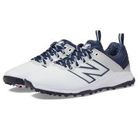 New Balance Women's Fresh Foam Contend V2 Golf Shoe, White/Navy, 6