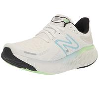 New Balance Women's Fresh Foam X 1080 V12 Running Shoe, White/Bleach Blue/Green Aura, 5 Wide