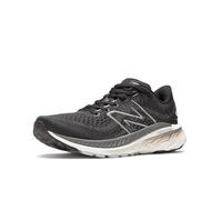 New Balance Women's Fresh Foam X 860 V13, Black/White/Castlerock, 7 Narrow