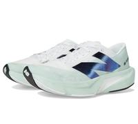 New Balance Women's Fuelcell Rebel V4 Running Shoe, Clay Ash/White/Black, 8.5 UK