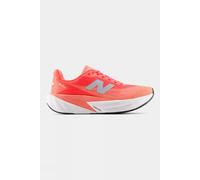New Balance Women's FuelCell Rebel V5 Running Shoe, Urgent Red/White/Silver Metallic, 7.5 UK