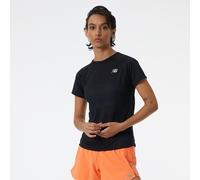 New Balance Womens Impact Run Short Sleeve T-Shirt Size: Extra Small, Colour: Black